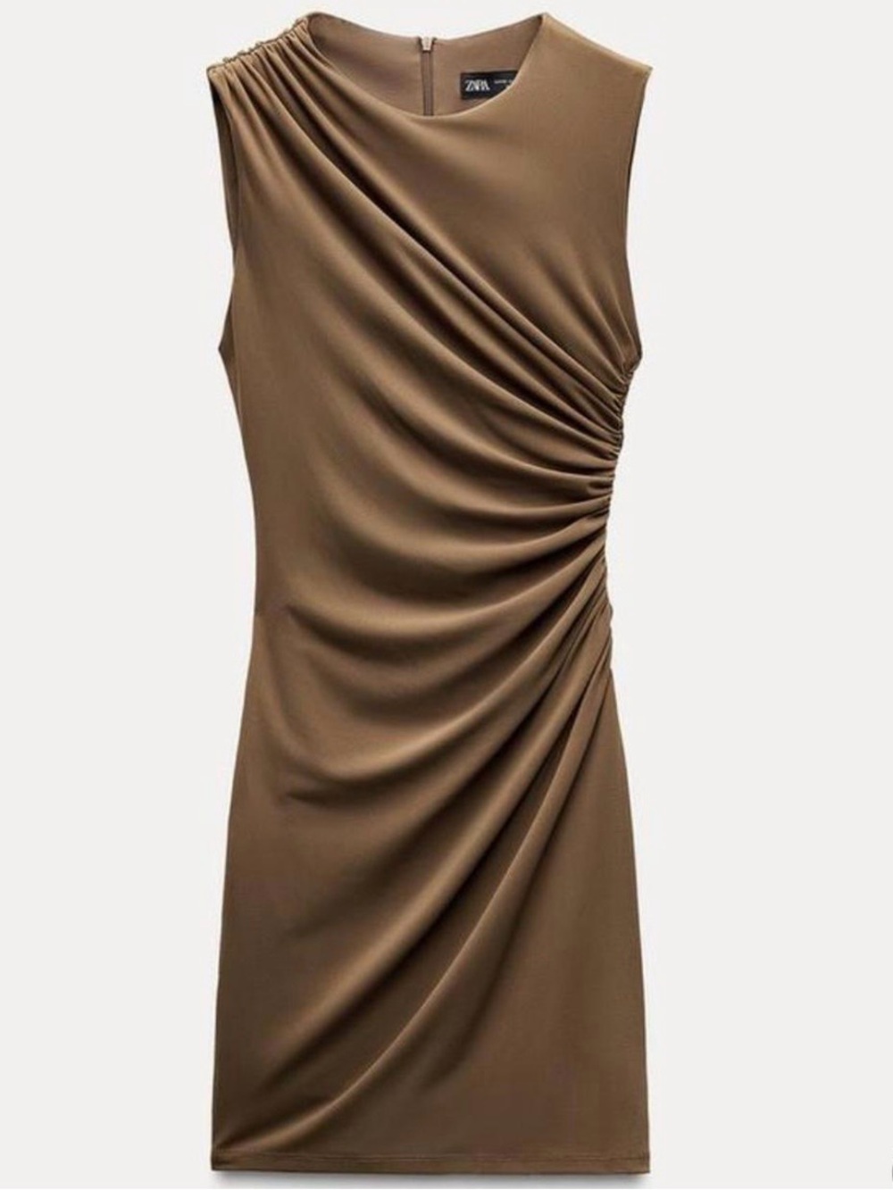 Zara Brown Dress